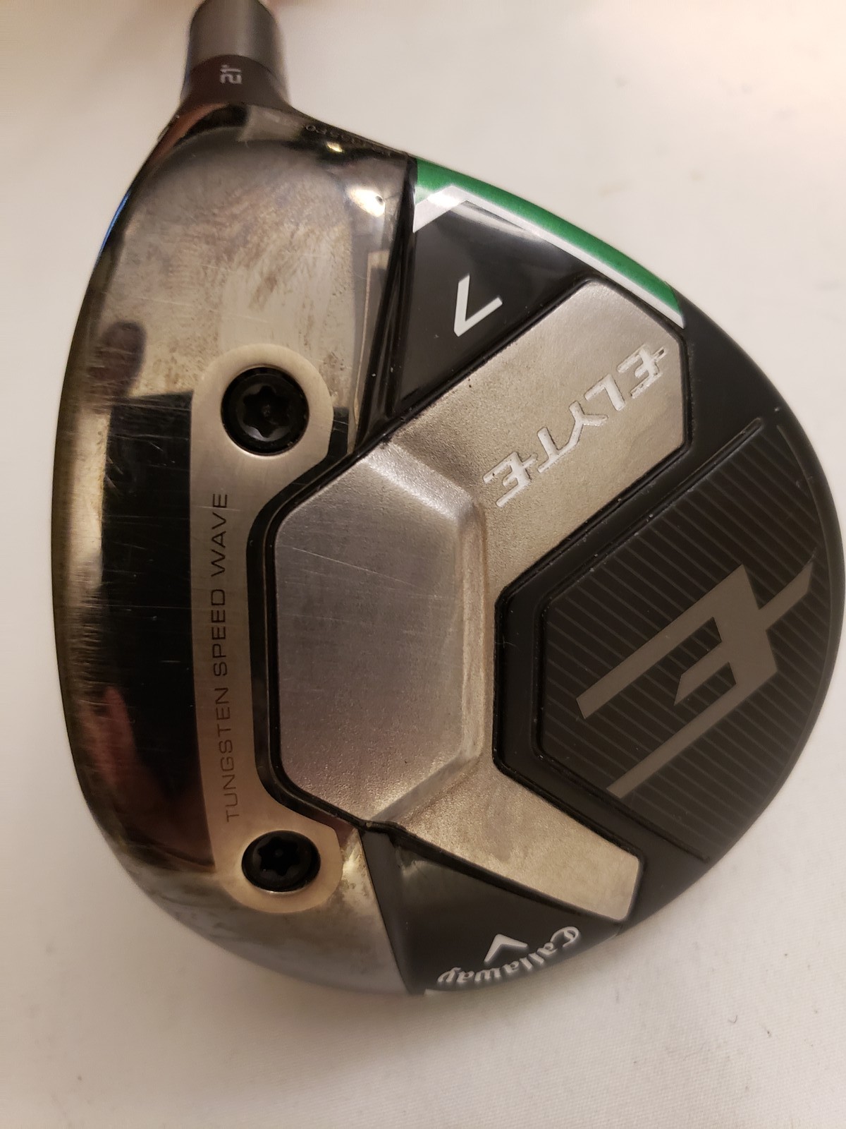 Used Callaway Elyte - 7 Fairway Wood 21* - Denali 60G 5.5 - Regular - RH