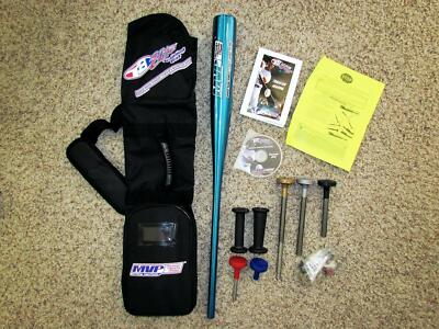 T3 Elite Training Baseball Bat 34'' JumpUSA With Training DVD, Weights, & Bag NEW