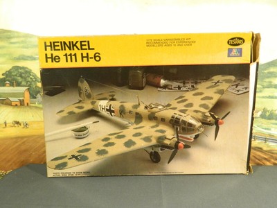 1:72 Kit Testors / Italeri No. 866 HEINKEL He 111 H-6 WW2 German Bomber