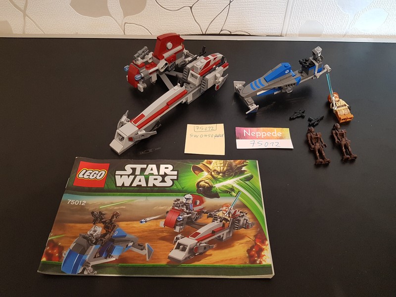 Lego 75012 Star Wars Barc Speeder With Sidecar Mit Oba, Sammlung