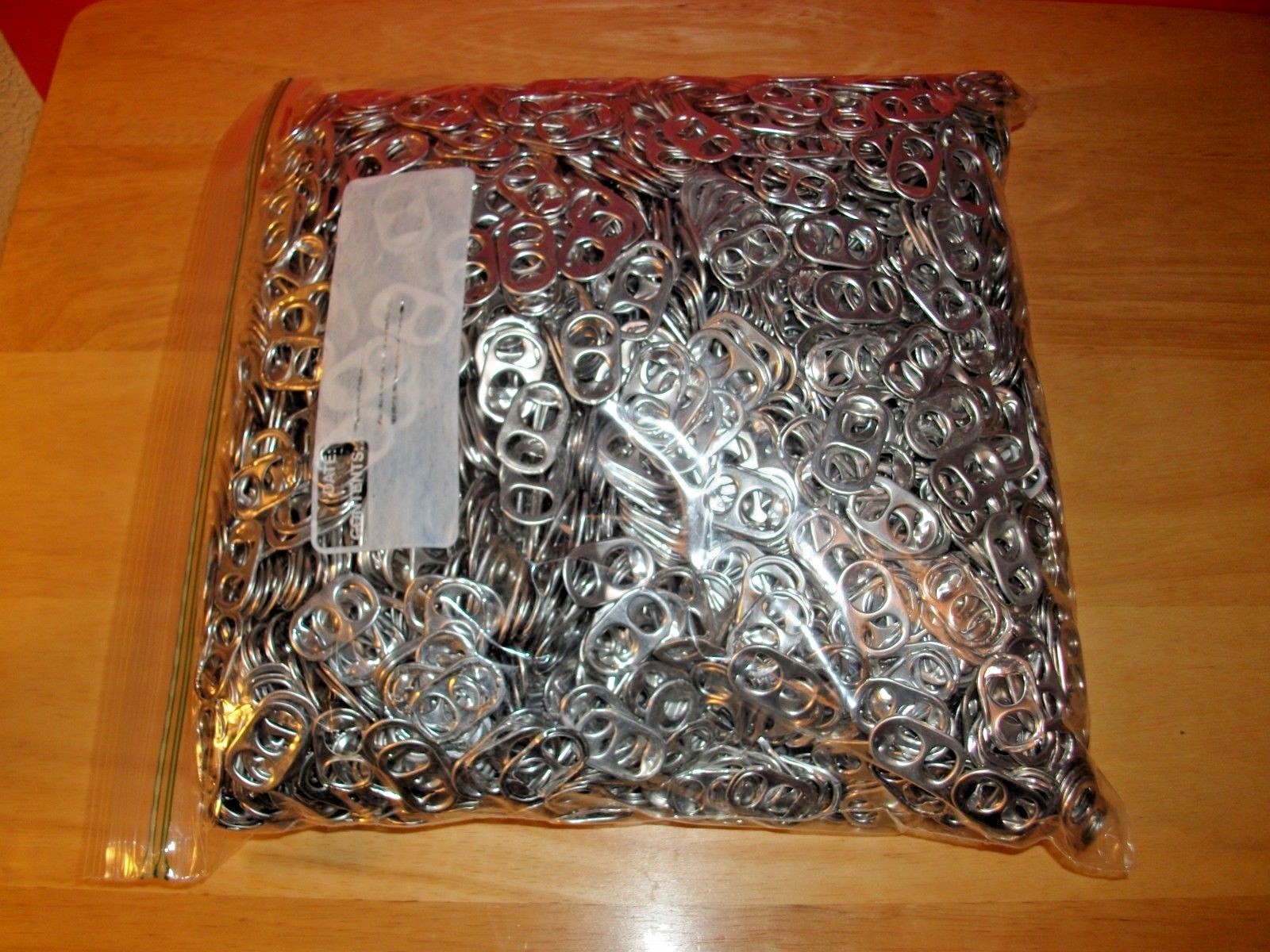 Approximately 4,000 Aluminum Cans PULL TABS