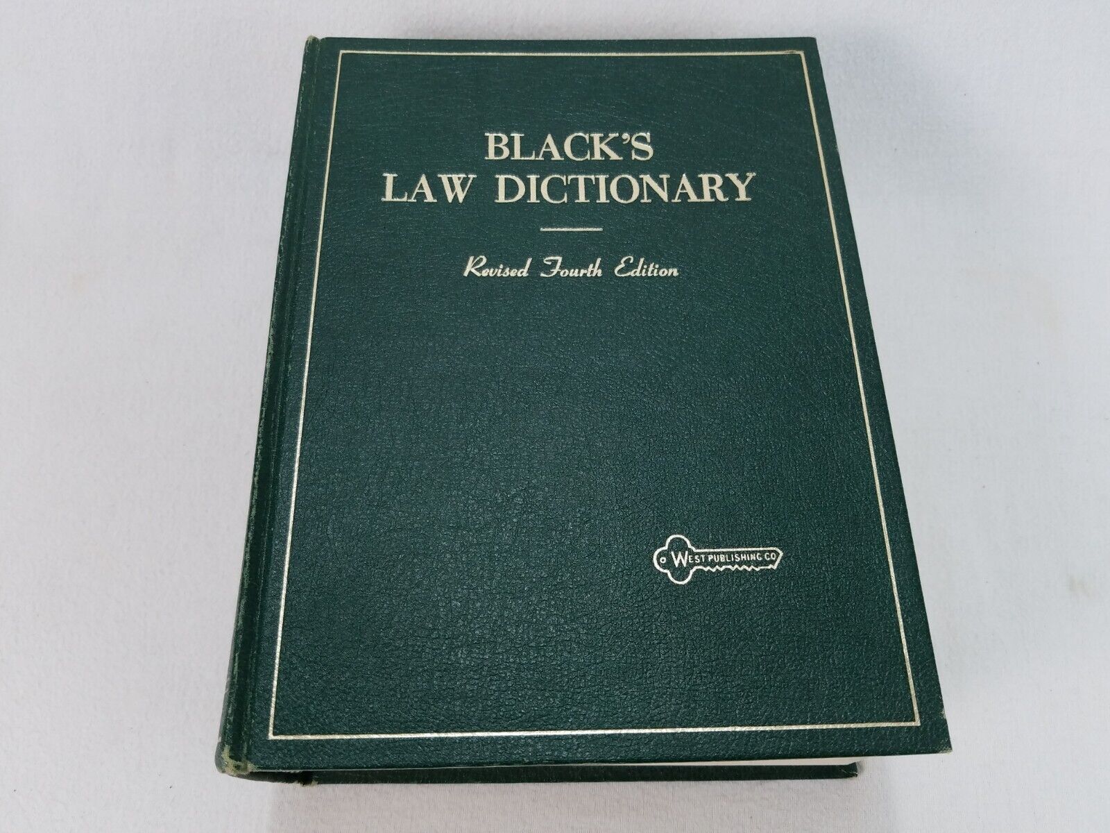 Black's Law Dictionary Revised Fourth Edition Henry Campbell Black, West | eBay Black's Law Dictionary Revised Fourth Edition Henry Campbell Black, West | eBay