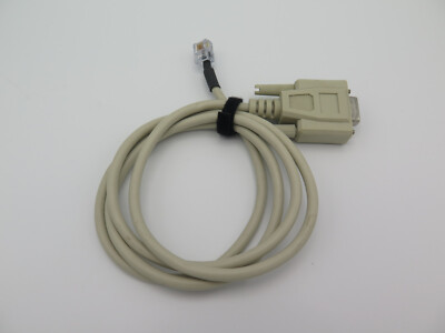 RS232 Serial Computer Cable DB9 9-Pin Female to RJ-11 Jack Connector