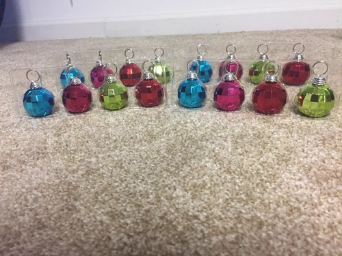 Here are 16 (4 sets of 4) NEW Ornament Place Card Holders
