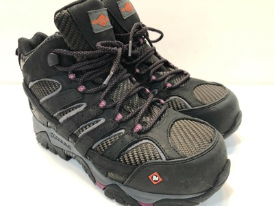 men's moab 2 vent mid waterproof comp toe work boot wide width
