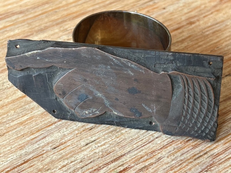 Druckstock Klischee, 