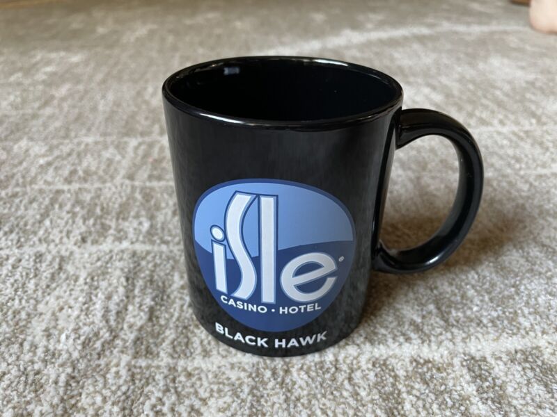 Isle Casino Black Hawk coffee cup