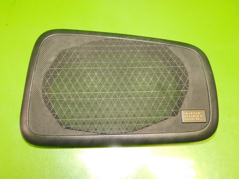 97-01 Honda Prelude OEM driver left rear back speaker cover grille black