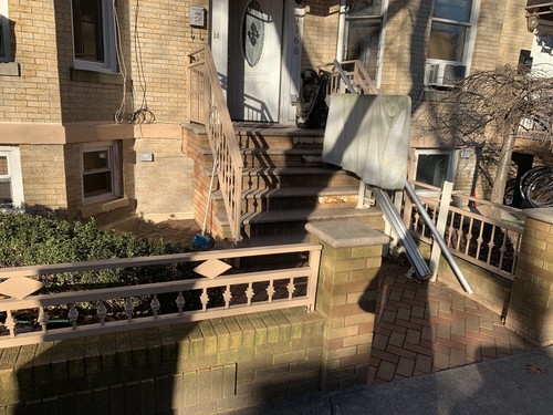 Wheelchair Platform Lift For Stairs - Motor Powered