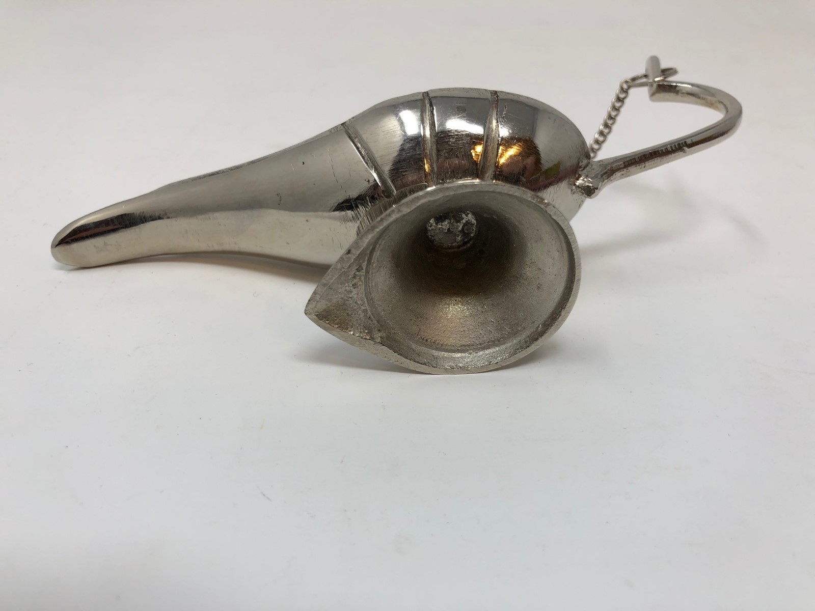 Ornate Miniature Aladdin Genie Oil Lamp Incense Burner Home Decor