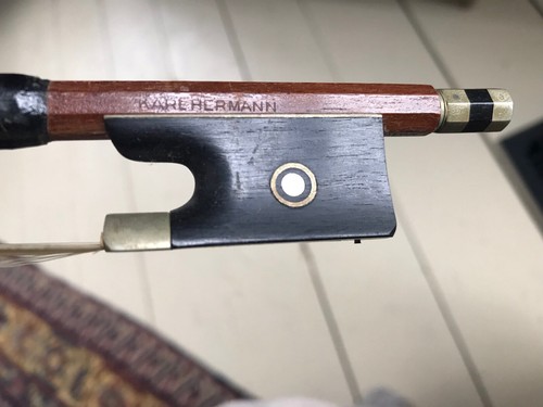 Antique Karl Hermann Violin Fiddler Bow