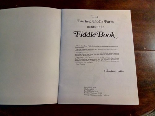 Hall Fairfield Fiddle Farm Book 1 and Book 2