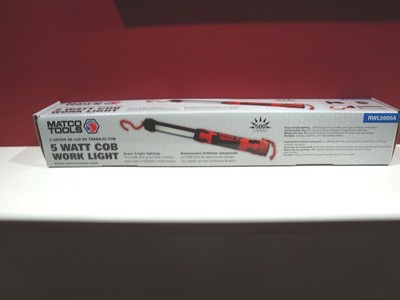 MATCO TOOLS 5 Watt COB LED Drop Work Light Rechargeable RWL5000A NIB NEW 2018