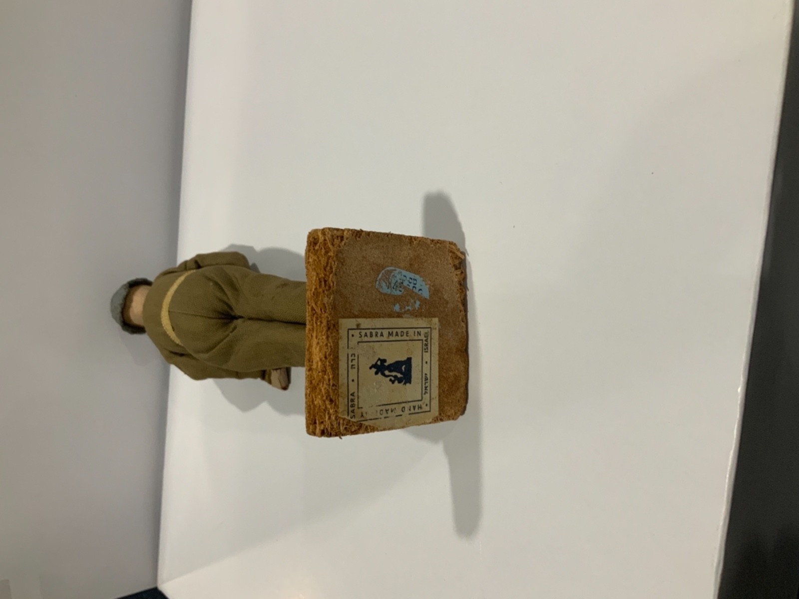 Vintage Rare Israeli Soldier IDF Handmade Sabra Collectible Doll Israel