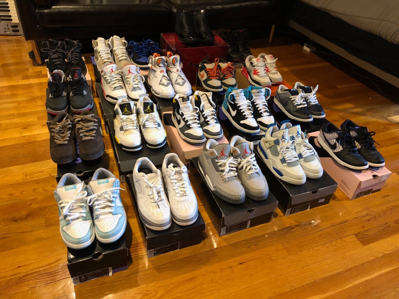 Nike Sneaker Collection/Lot - Air Jordan, Nike SB, Air Force One, Air Max