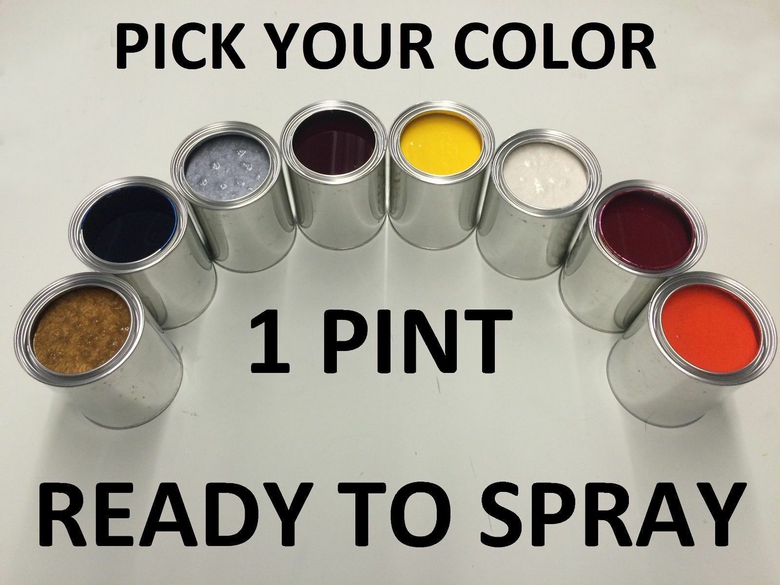 Pick Your Color Ready To Spray 1 Pint Of Paint For Ford Car Truck