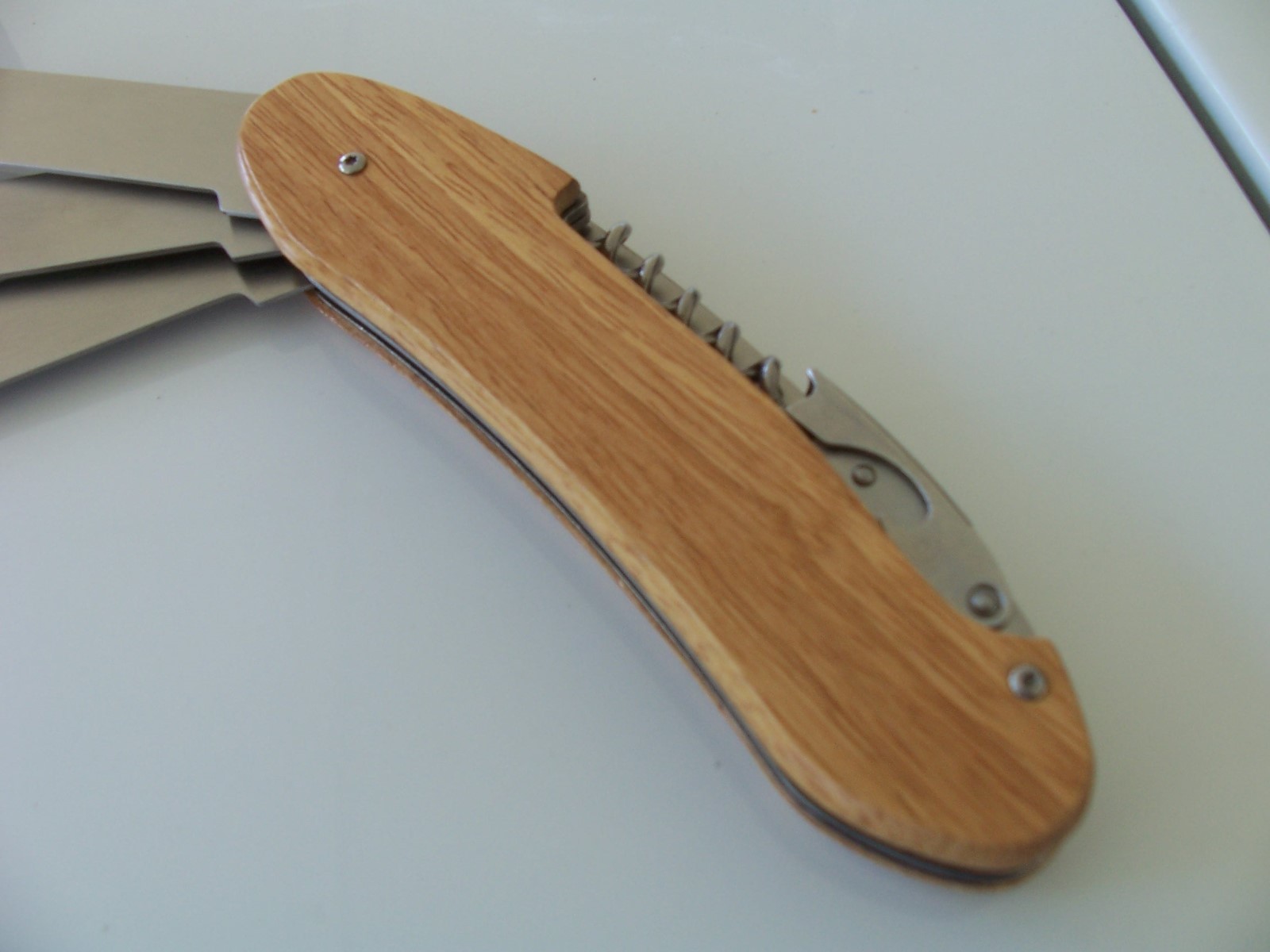 Berkshire Vintage BBQ 5 In 1 Grill Tool Spatula Brush Fork Corkscrew Opener-NIB