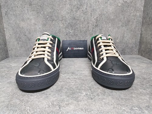 Pre-owned Gucci Level Ss/new -  Tennis 1977 Off The Grid Low 'grey' 628709 H9h70 1161 In Gray