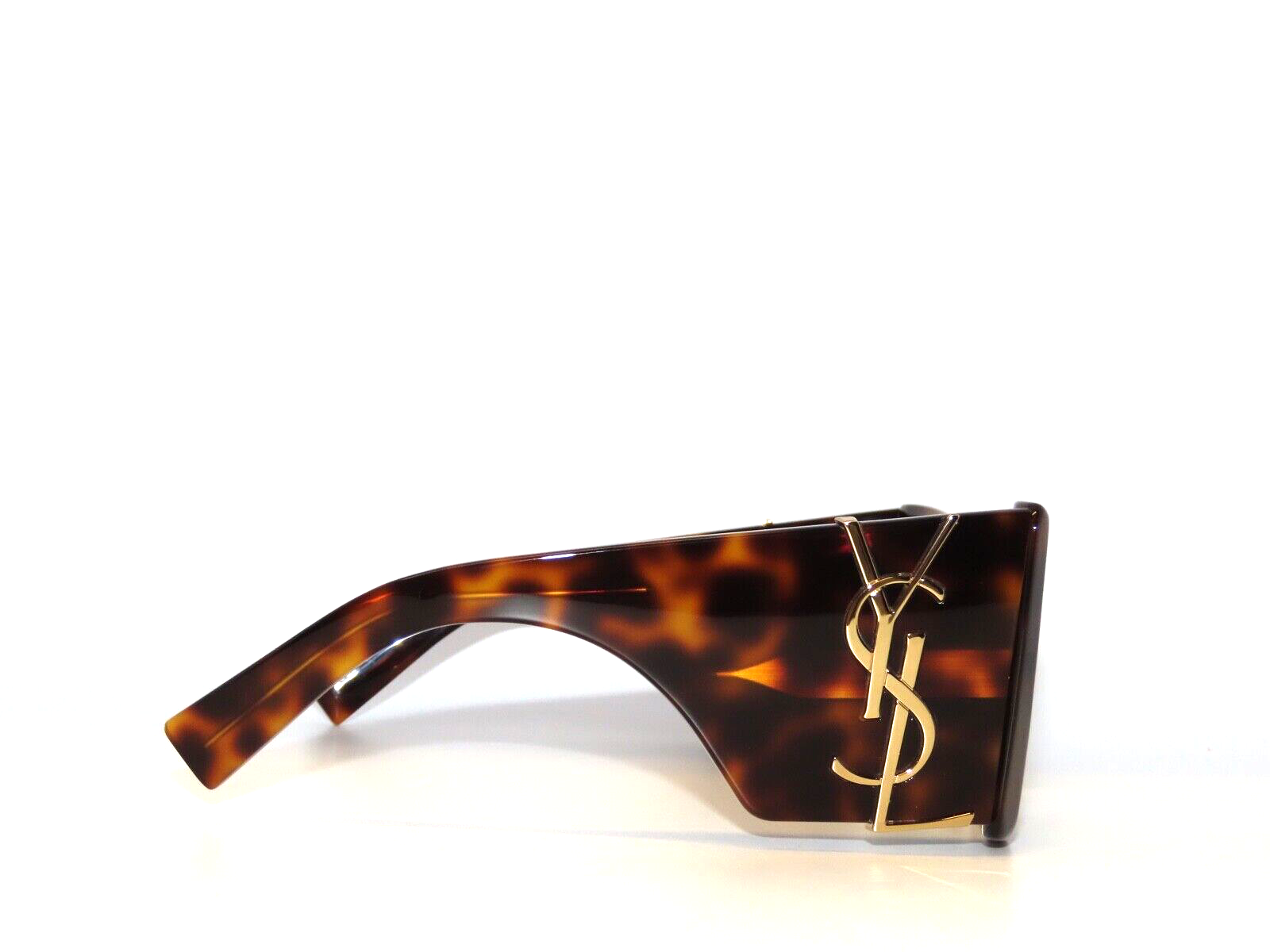 Pre-owned Saint Laurent Blaze Sl M119 119 002 Havana Green Sunglasses