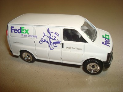 fedex toy delivery truck