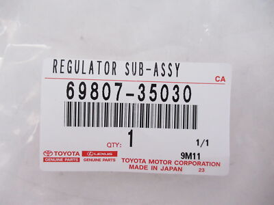 Genuine OEM Toyota 69807-35030 Tailgate Power Window