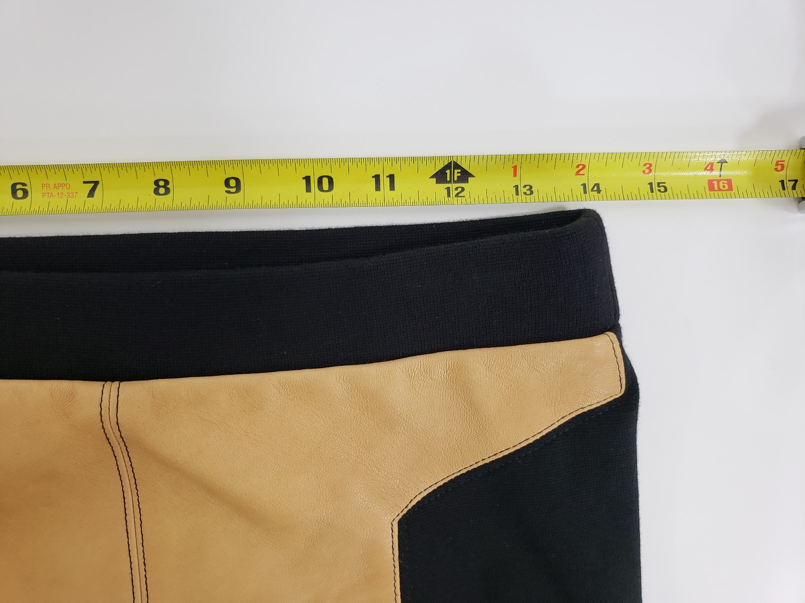 Women's 100% Lambskin Cotton&Spandex Leather Skirt Love,Zosey Sz Med USA W28 L21