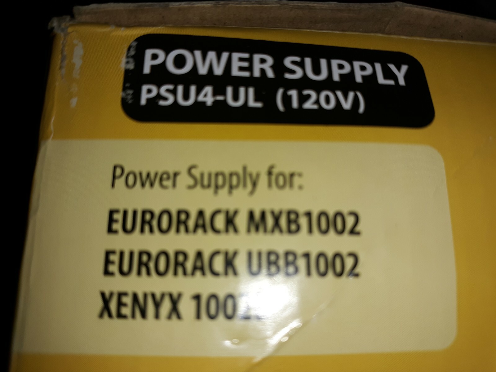 BEHRINGER PSU4-EU alimentatore x mixer behringer eurorack mxb1002 ubb1002 1002b