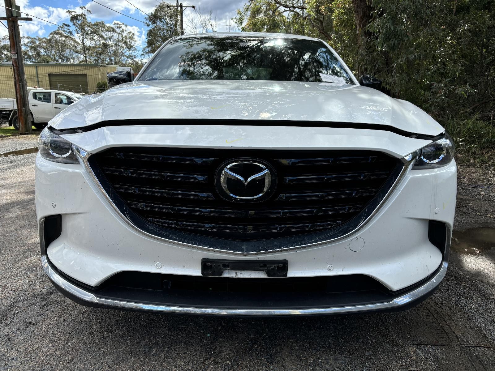 2021 Mazda Cx9 REAR BUMPER TC W/ MOULD TYPE 07/16-12/24 16 17 18 19 20 21 22 23 24 image 7