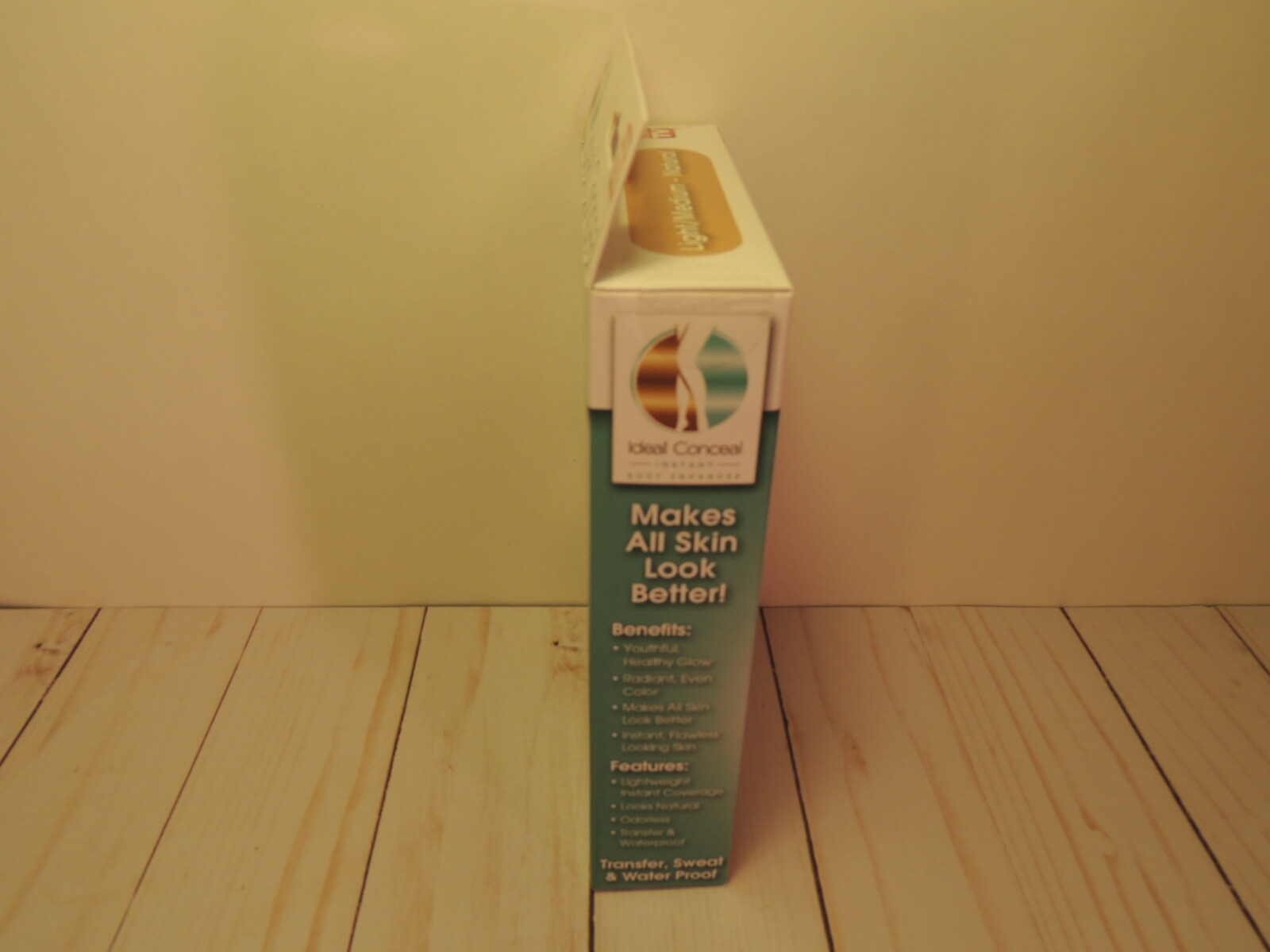 IDEAL CONCEAL BODY ENHANCER LIGHT MEDIUM NATURAL LIGHTWEIGHT RADIANT EVEN COLOR