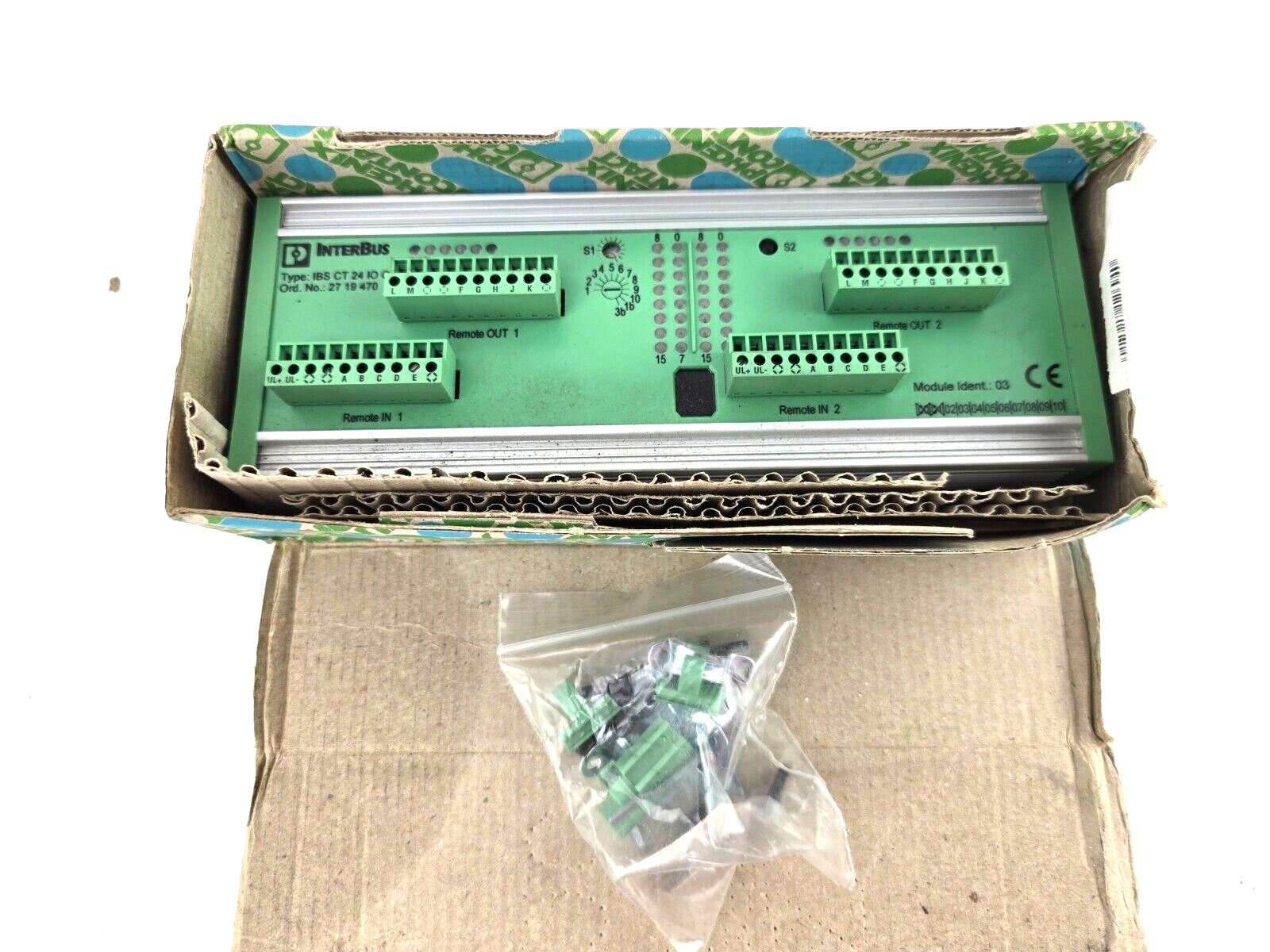 NEW Phoenix Contact Coupling Module IBS CT 24 IO GT-T 2719470 Interbus