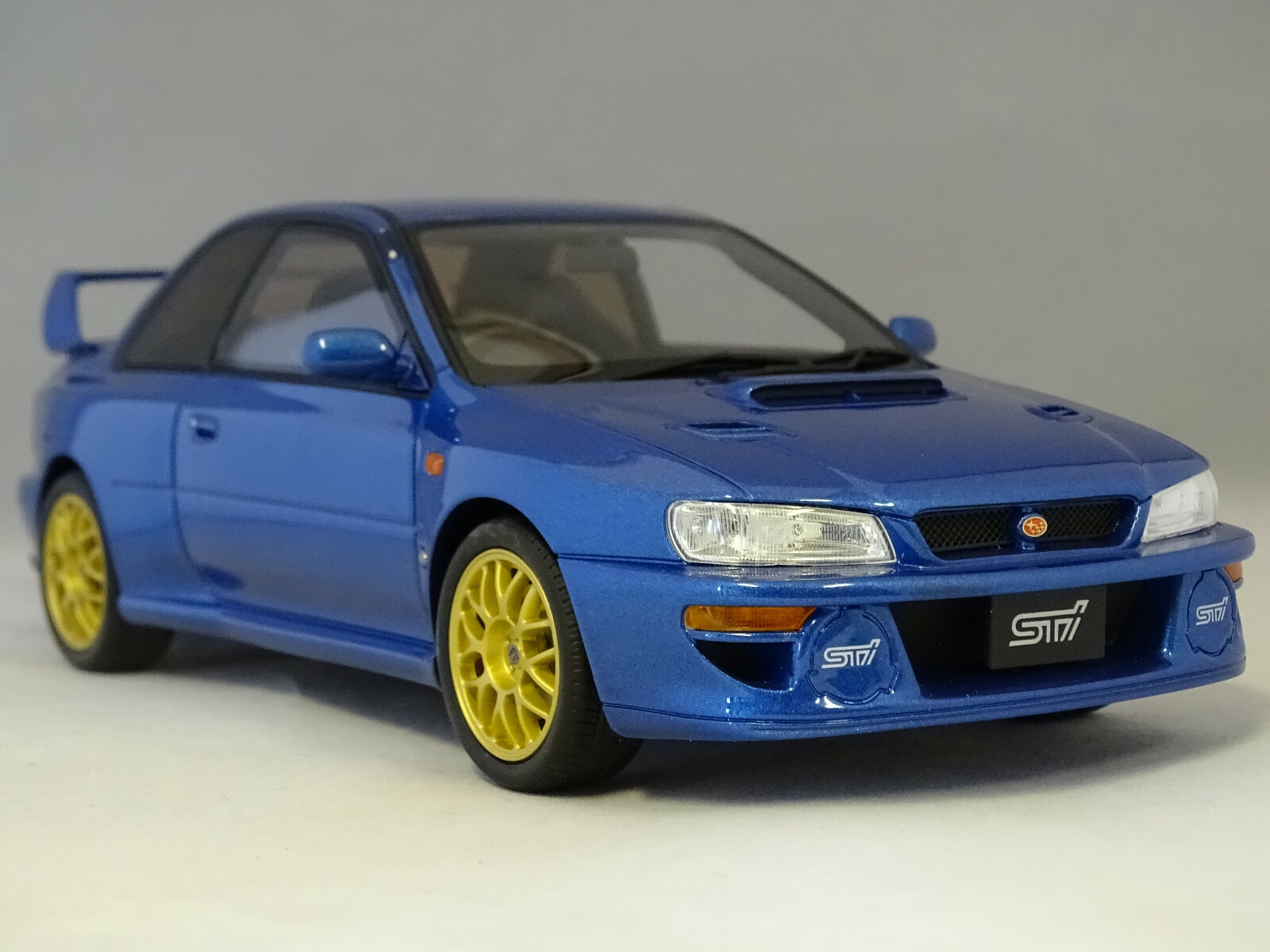 KYOSHO 1/18 SUBARU IMPREZA 22B STi VERSION 1997 BLUE MET