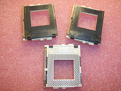 QTY (2) 370 POSITION PIN ZIF LEVER PGA CPU SOCKETS PGA370A