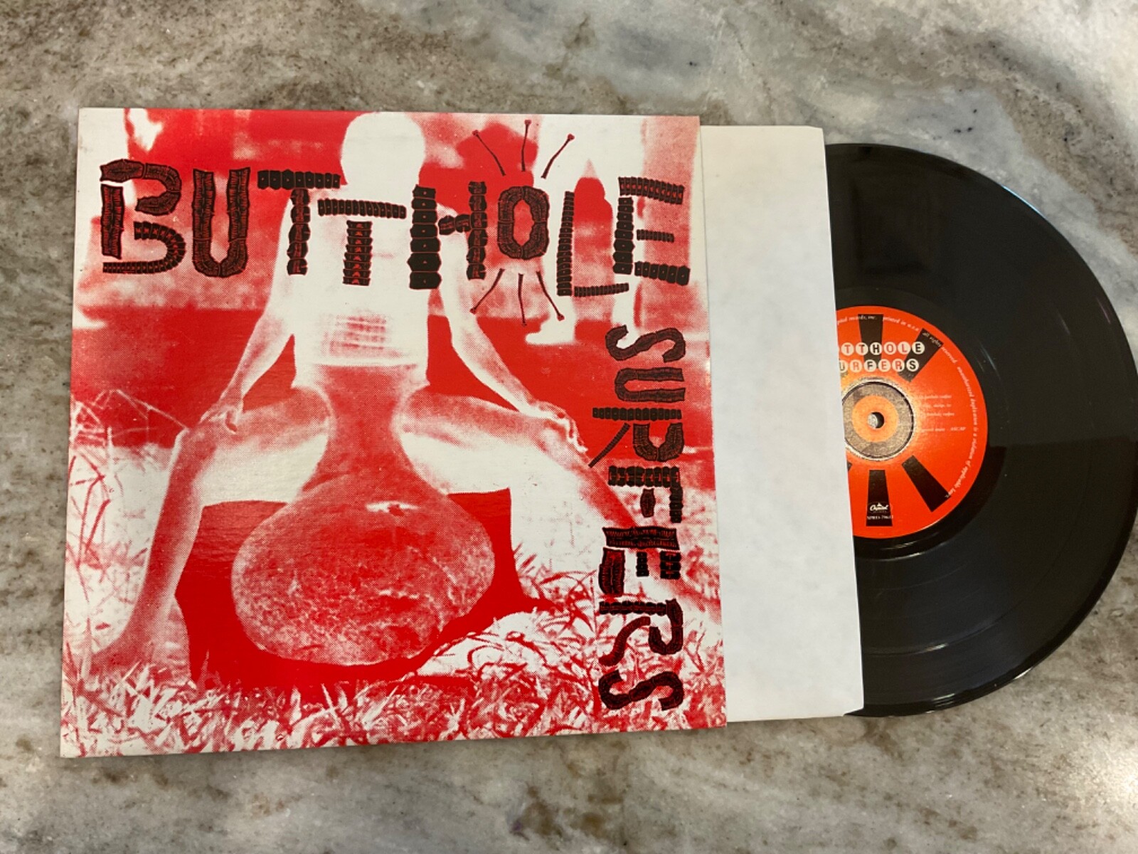 Butthole Surfers 1993 バッジ　セット Original 1993 Butthole Surfers Stone Temple Pilots Flyer