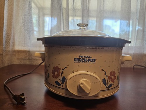 Slow Cooker 4 Qt Model 3154/1 Removable Stoneware Insert
