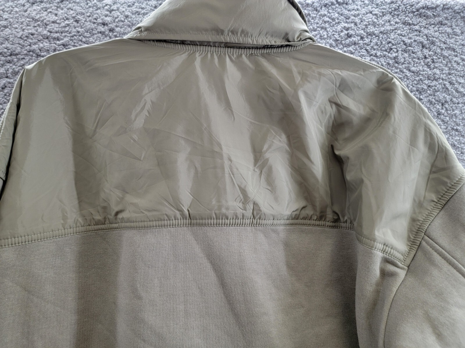 BASS OUTDOOR Regular-Fit Convertible Hood 1/4-Zip Sweatshirt Men's M Overland - Picture 12 of 17