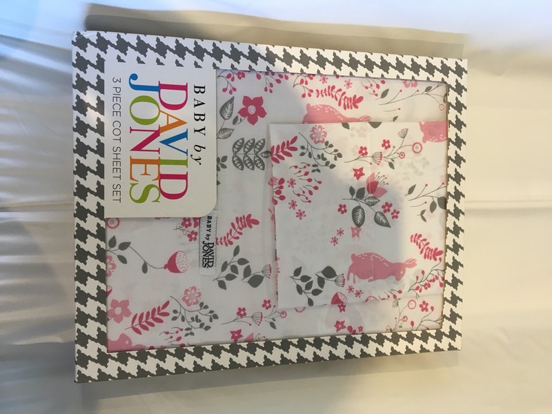 david jones cot sheets