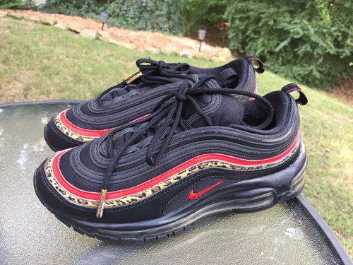 nike air max 97 black leopard print