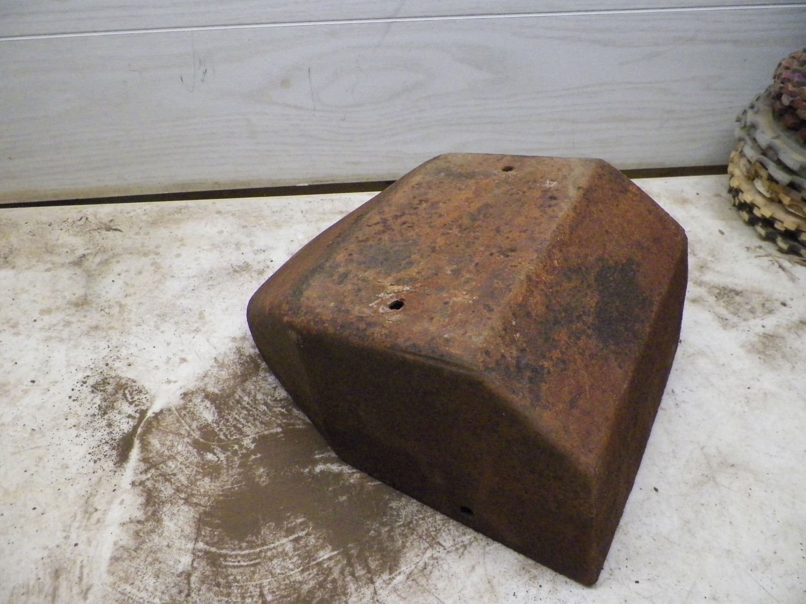 Old Cast Iron Windmill Water Trough for Flower Poy Garden Planter Lot B