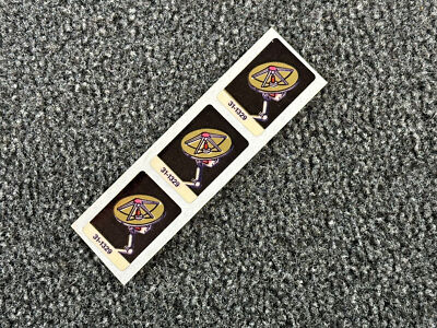 Williams Space Shuttle Pinball Machine Playfield Drop Target Decals ORIGINAL NOS