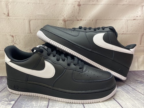 Nike Air Force 1 '07 Low Black White Shoes DC2911-002 Men's