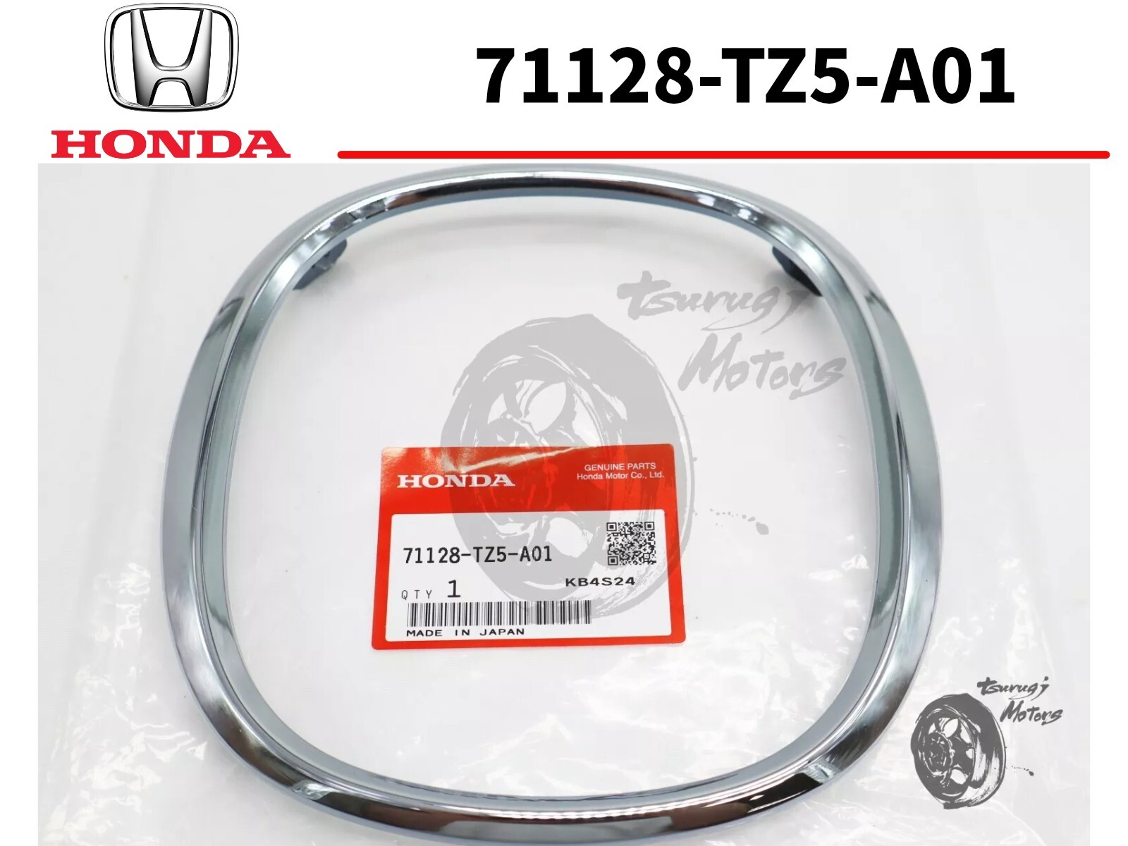 独特の上品 Genuine Acura 2019-21 Chrome Ring Emblem Front MDX 17-20 ILX ミニカー