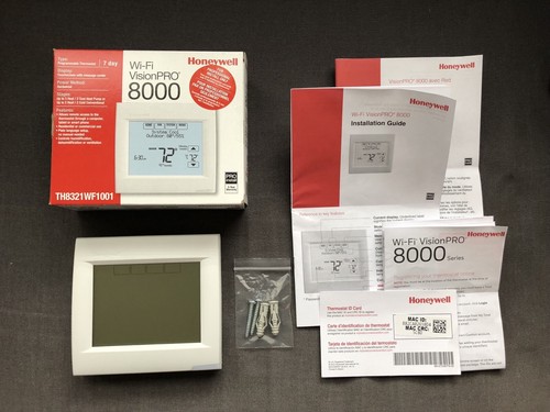 New Honeywell Wifi Vision Pro 8000 TH8321WF1001 Programmable Thermostat Mint