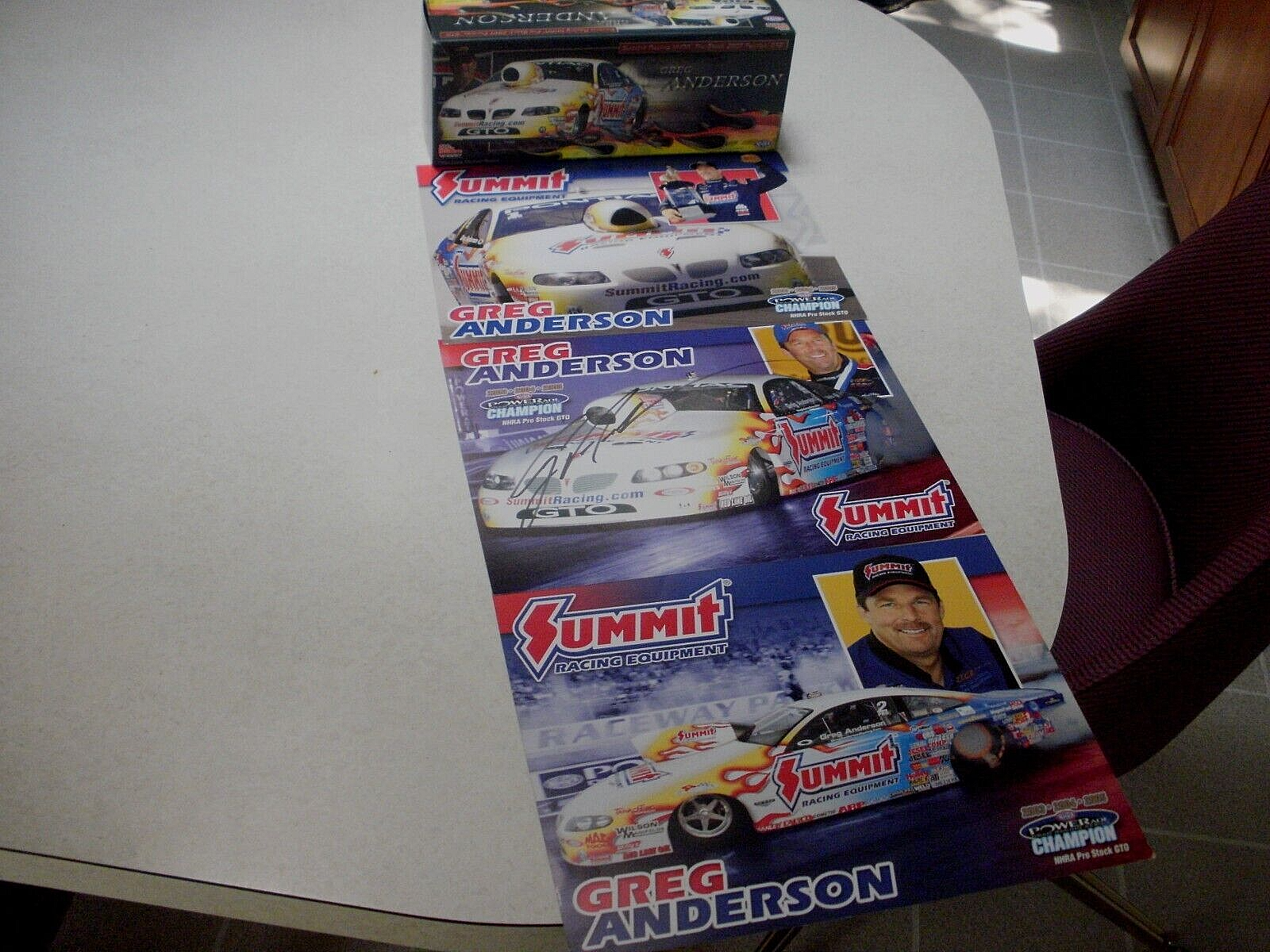 NHRA 1/24 GREG ANDERSON 2007 SUMMIT RACING GTO PRO STOCK 1/1254 #761