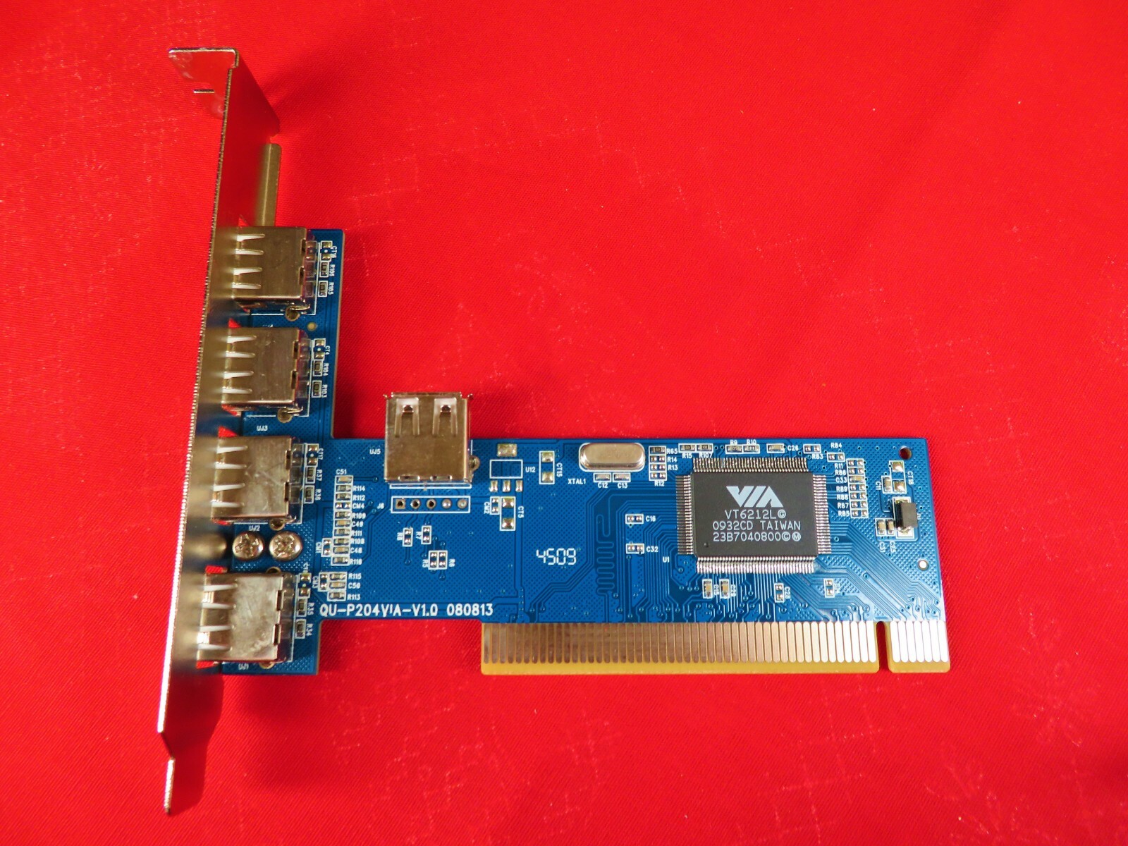 Zonet 4 + 1 Port USB 2.0 PCI Card (VIA Chipset) Model ZUH2215V