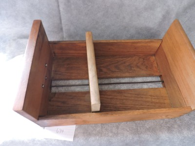 Vintage Oak File Box/Draw  15 inches long