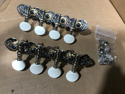Mandolin Tuning Pegs w/ Bushings & Installation Screws. Tuners. Stew-MacDonald