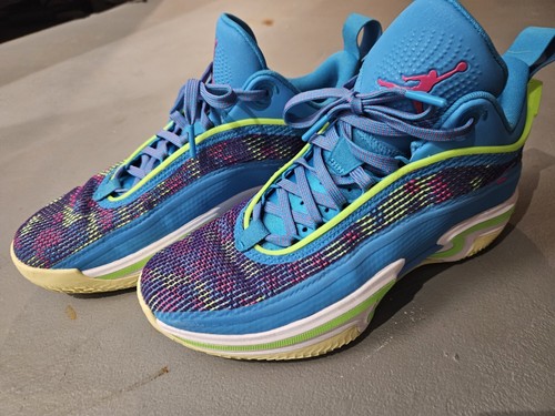 シューズ(男性用) AIR JORDAN XXXVI LOW PF 10.5 Air Jordan XXXVI 36 Low EYBL 'Galaxy' Sneaker, Size 10.5