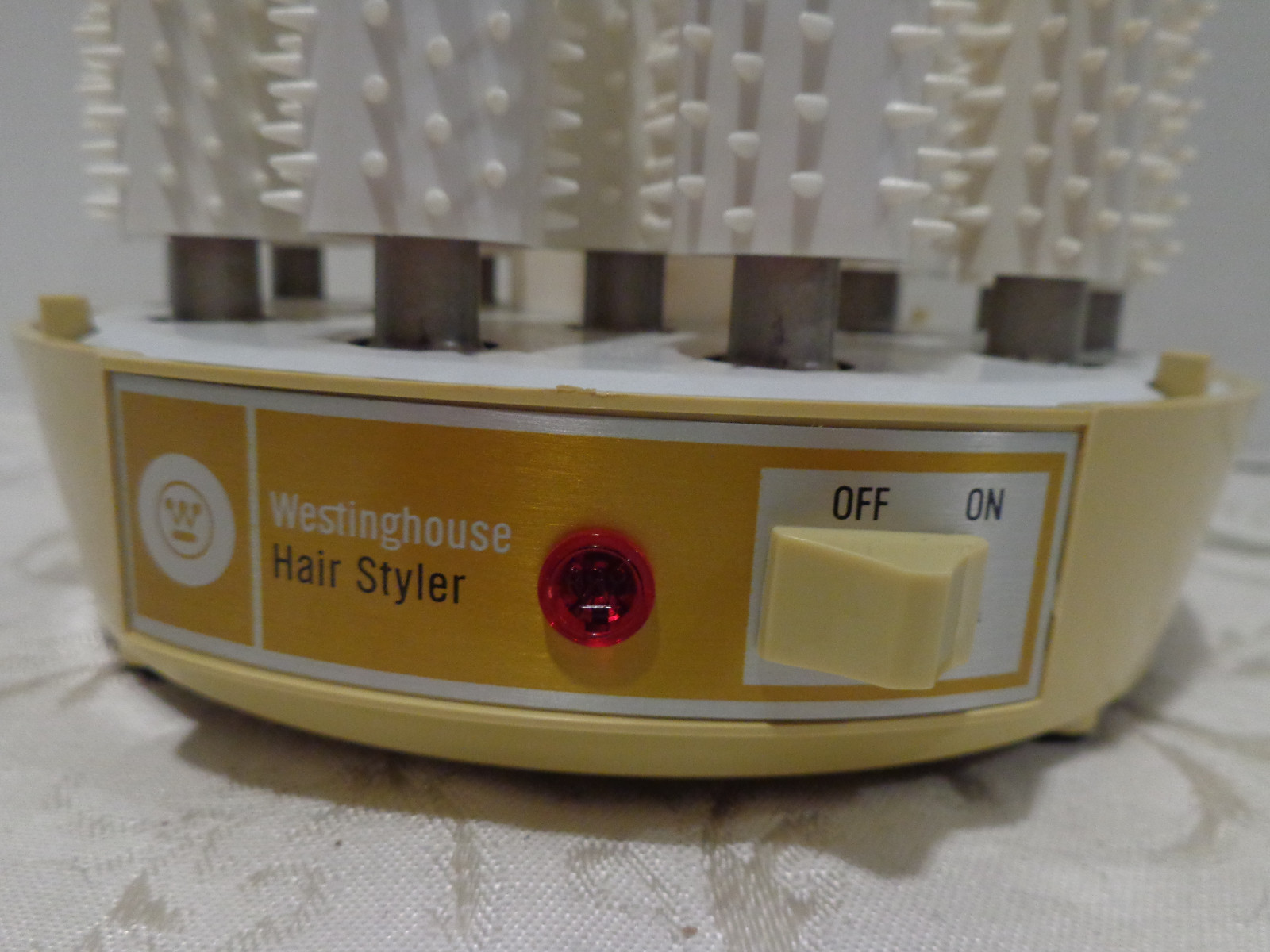 VINTAGE G E WESTINGHOUSE ELECTRIC HOT ROLLERS CURLERS PHC20- 2 HAIR STYLER USA