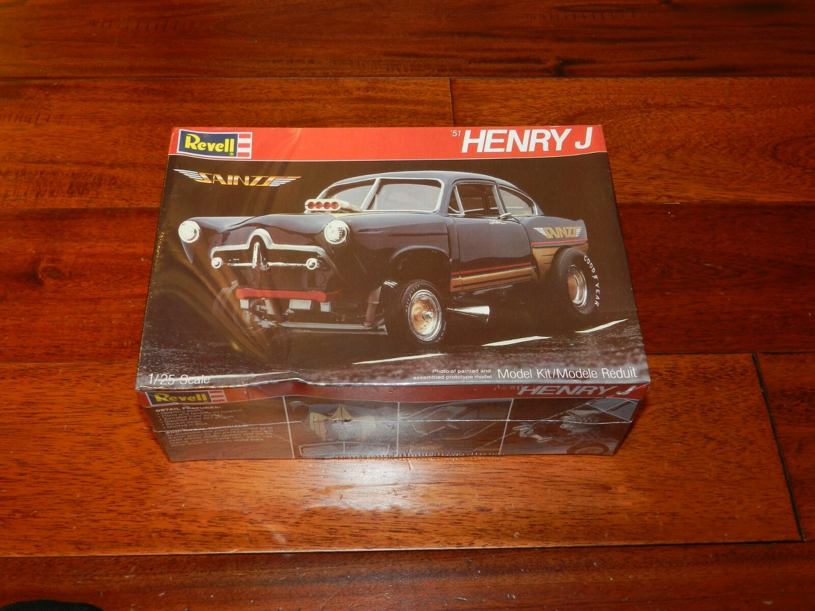 FACTORY SEALED 1984 Saints '51 Henry J by Revell #7398 MADE FACTORY SEALED 1984 Saints '51 Henry J by Revell #7398 MADE