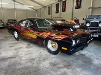73 Plymouth Duster, pro street/drag car,528ci big block,cage,nos,awesome.